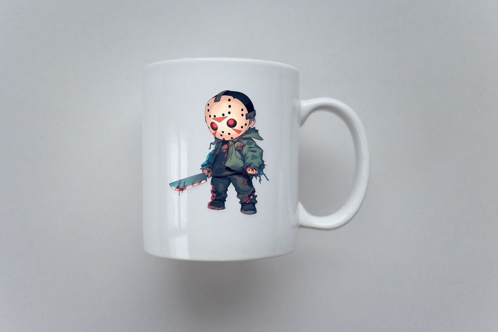 Scary Jason Voorhees Chibi Sticker