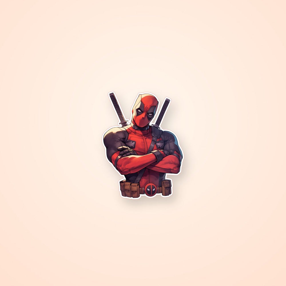 Deadpool Marvel Comics Hero Sticker