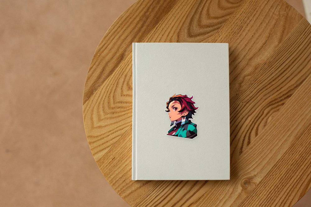 Tanjiro Demon Slayer Profile Sticker