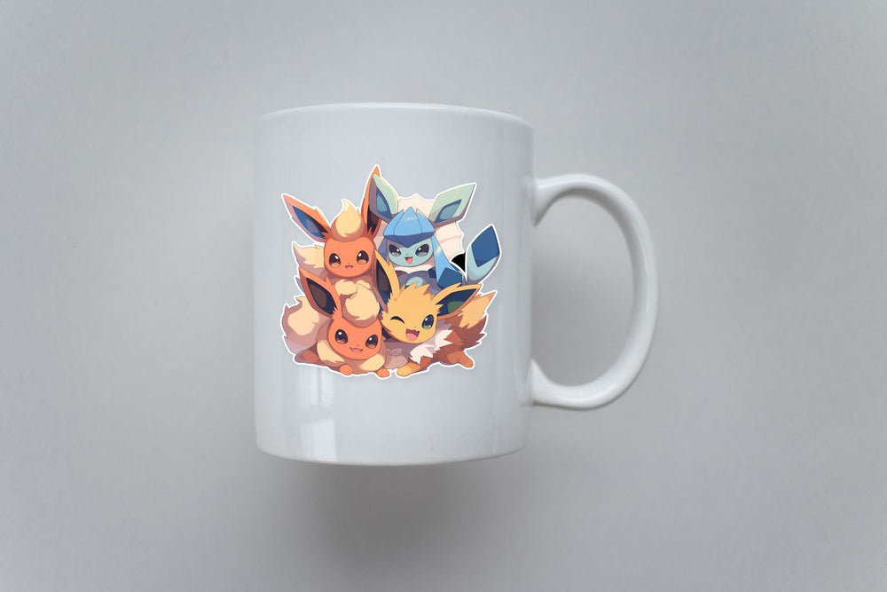 Pokemon Cute Eeveelutions Pals Sticker