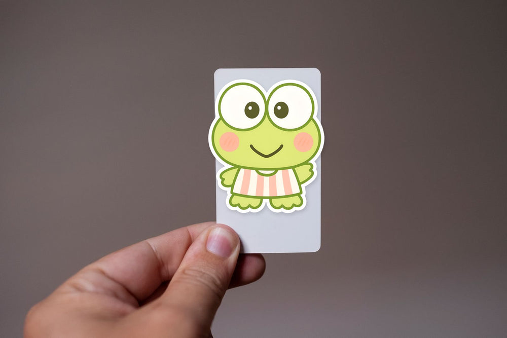 Cute Keroppi Sanrio Frog Sticker