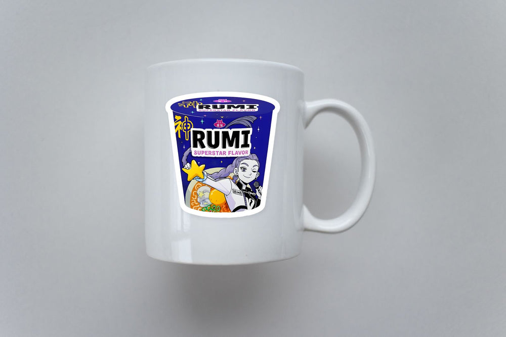 Rumi Superstar Ramen Cup K Pop Demon Hunters Sticker