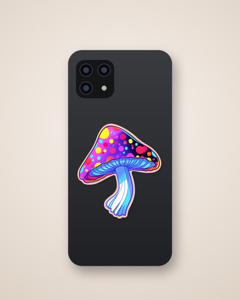 Trippy Mushroom Sticker