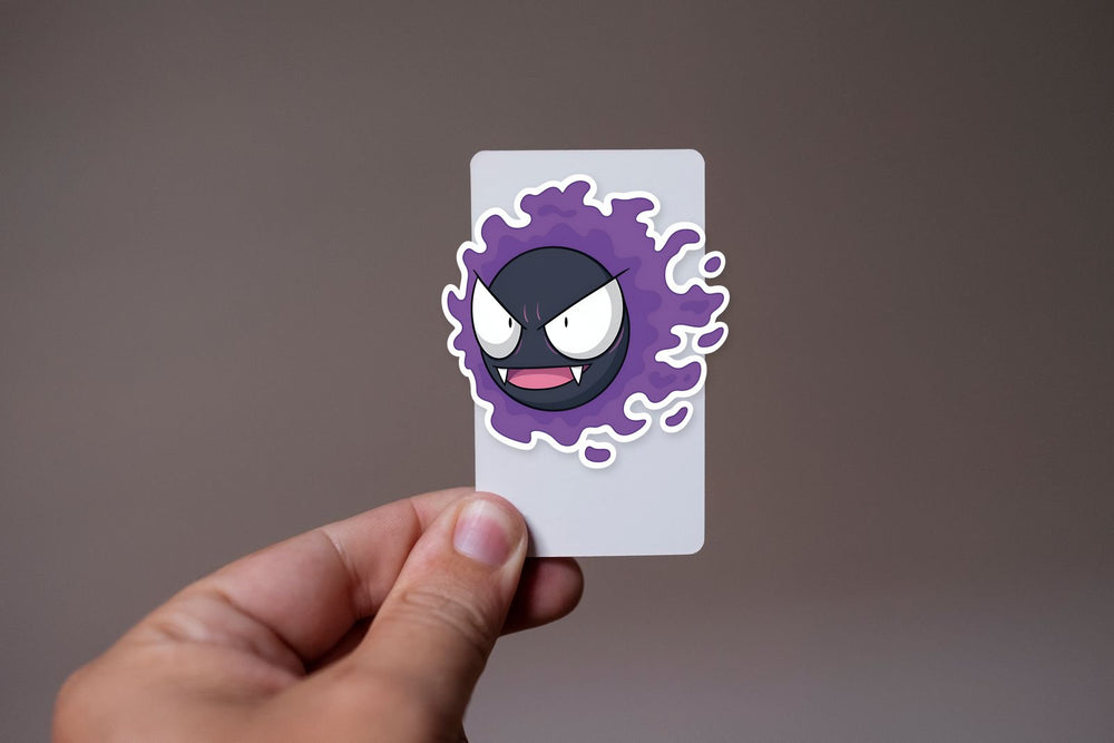 Gastly Pokemon Ghost Sticker