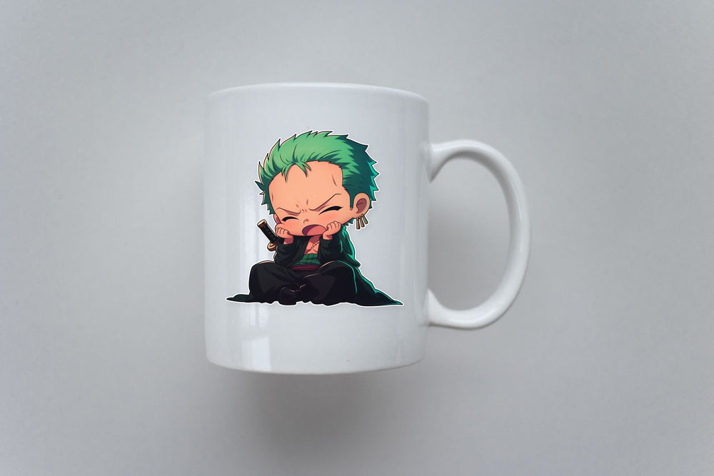 Chibi Zoro One Piece Sticker