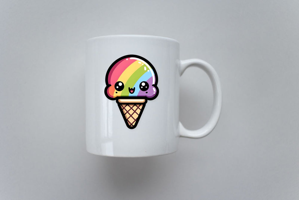 Cute Rainbow Ice Pop Sticker