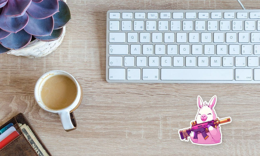 Fortnite Llama Gaming Rifle Sticker