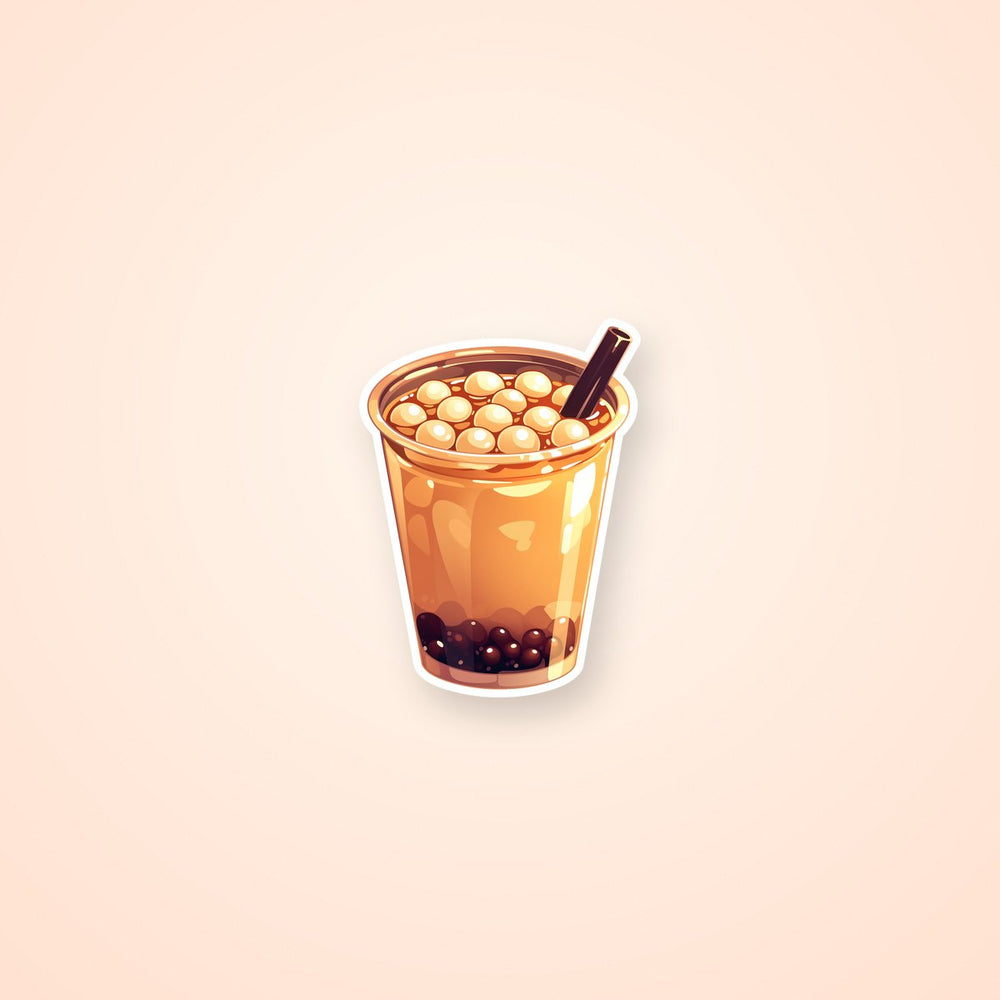 Bubble Tea Cup Sticker