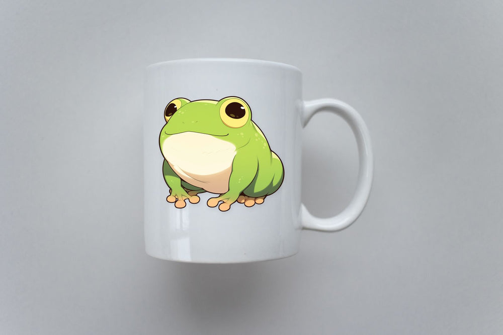 Derpy Frog Cute Sticker