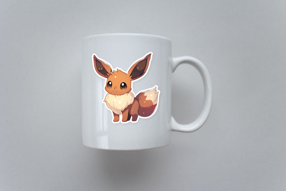 Pokemon Aesthetic Eevee Sticker