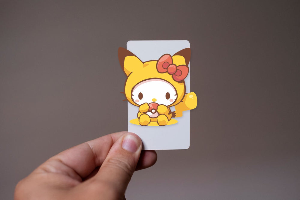 Hello Kitty Pikachu Pokemon Clipart Sticker