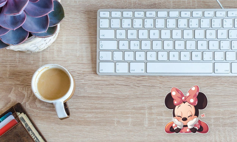 Minnie Mouse Cute Pose Sticker