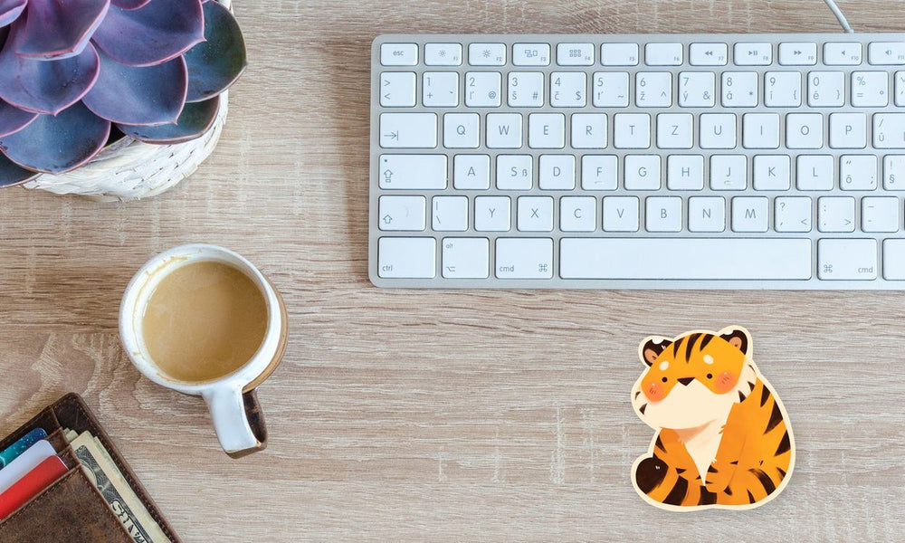 Chibi Tiger Sticker
