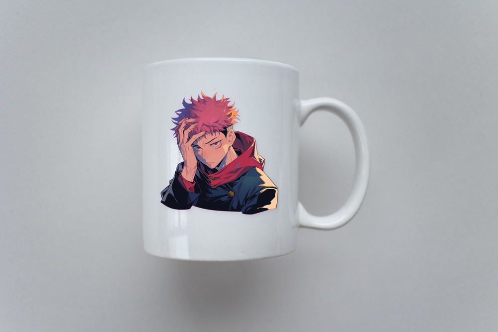 Yuji Itadori Jujutsu Kaisen Sticker PNG Download