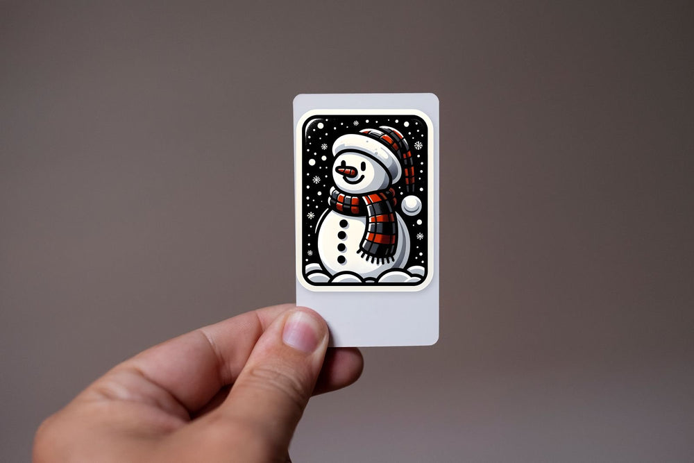 Cute Winter Snowman Sticker
