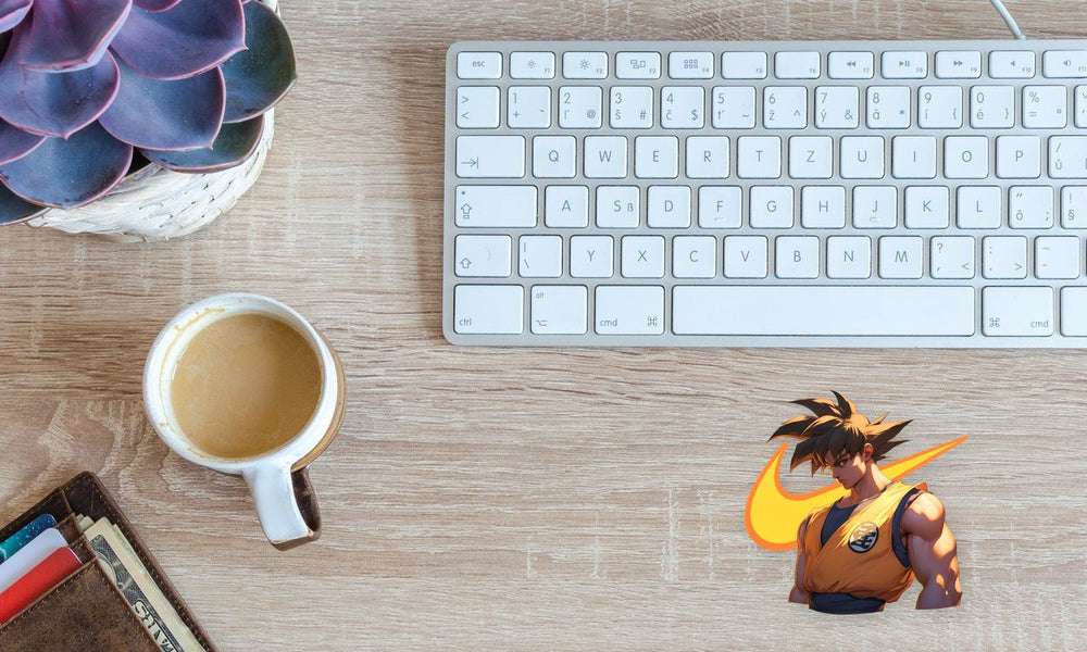 Goku Nike Orange Gi Sticker