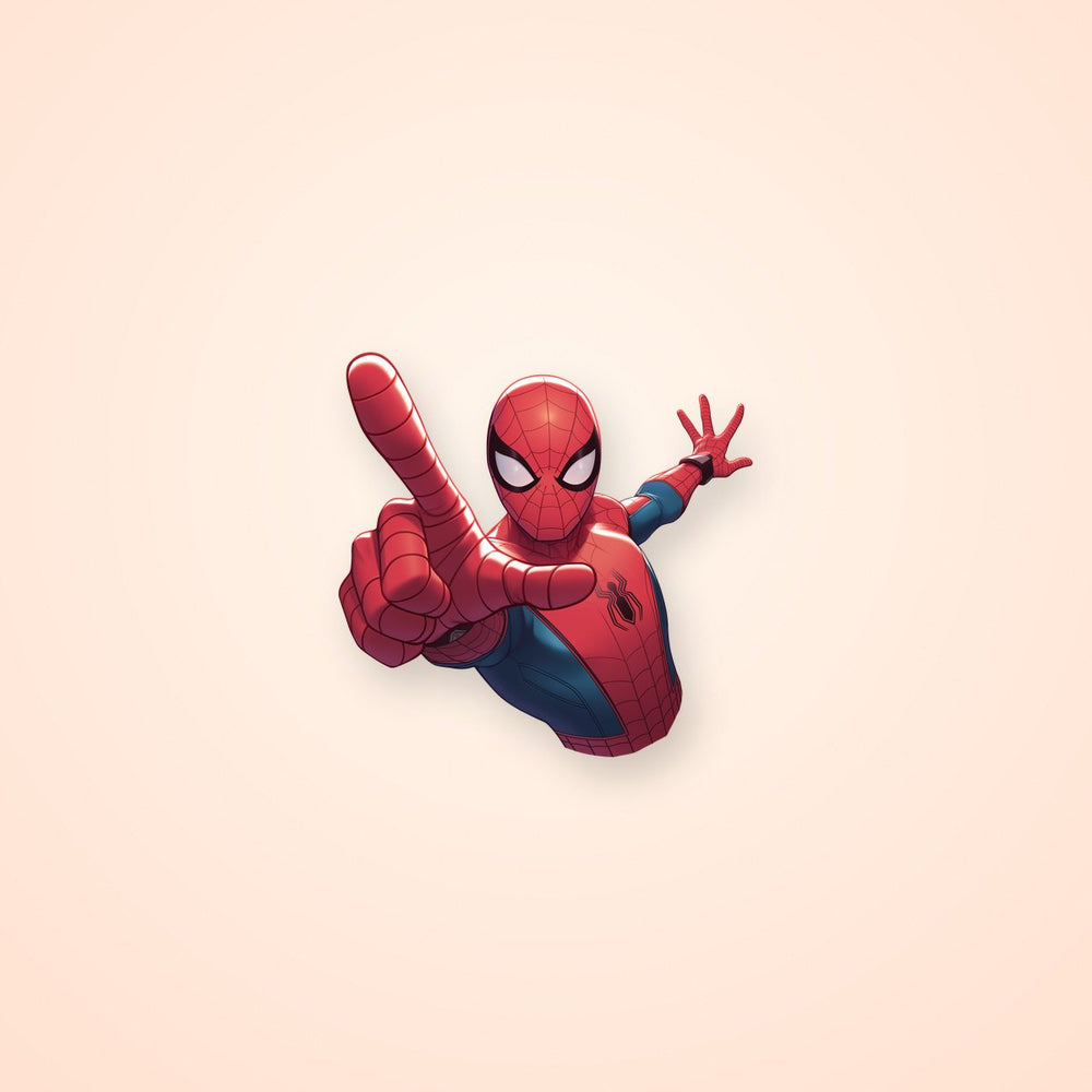 Spider-Man Pointing Pose Sticker