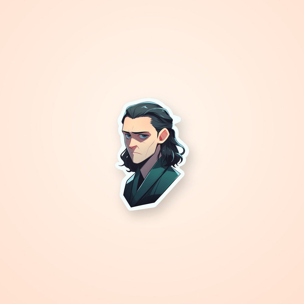 Displeased Loki Marvel Sticker