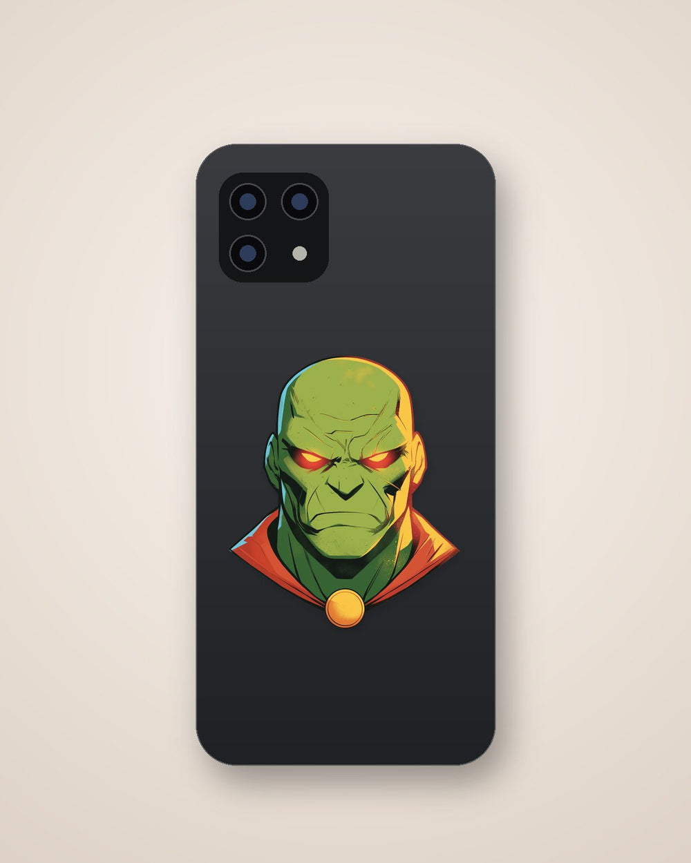 Martian Manhunter Clipart Sticker