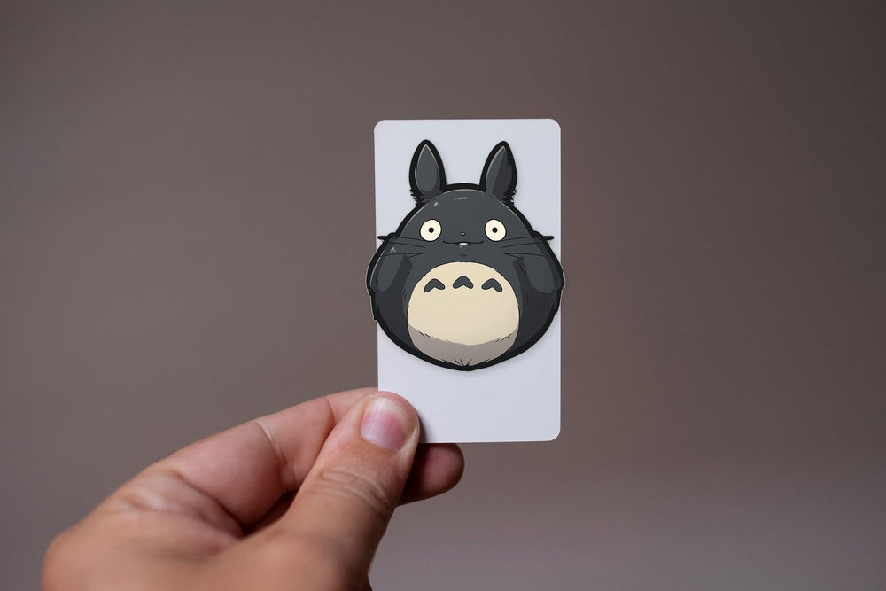 Totoro Black Stroke Sticker