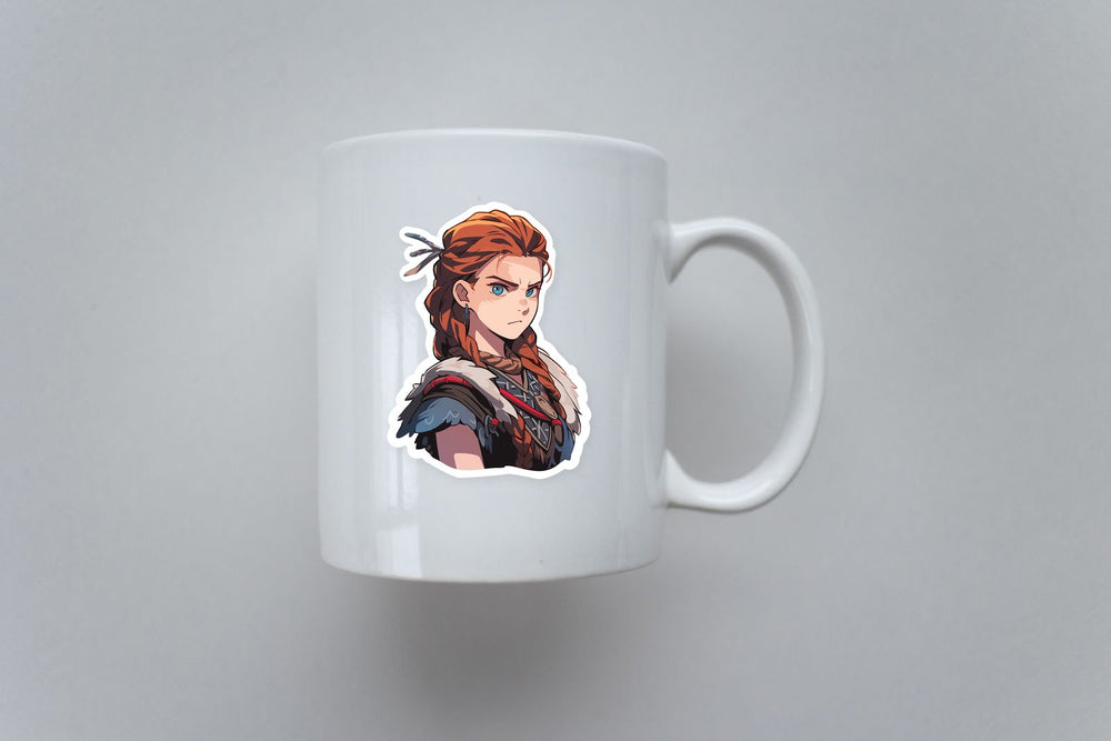 Horizon Zero Dawn Drawn Aloy Sticker