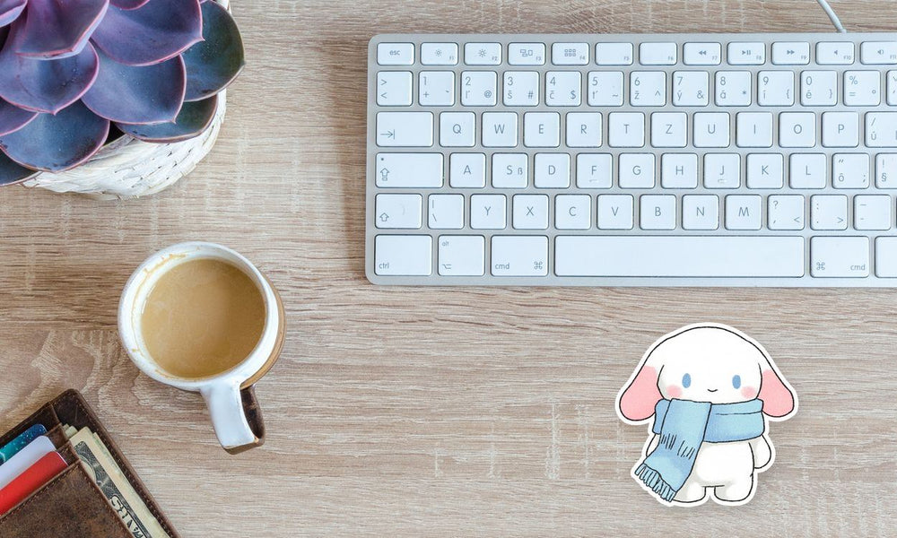 Cinnamoroll Blue Scarf Sticker