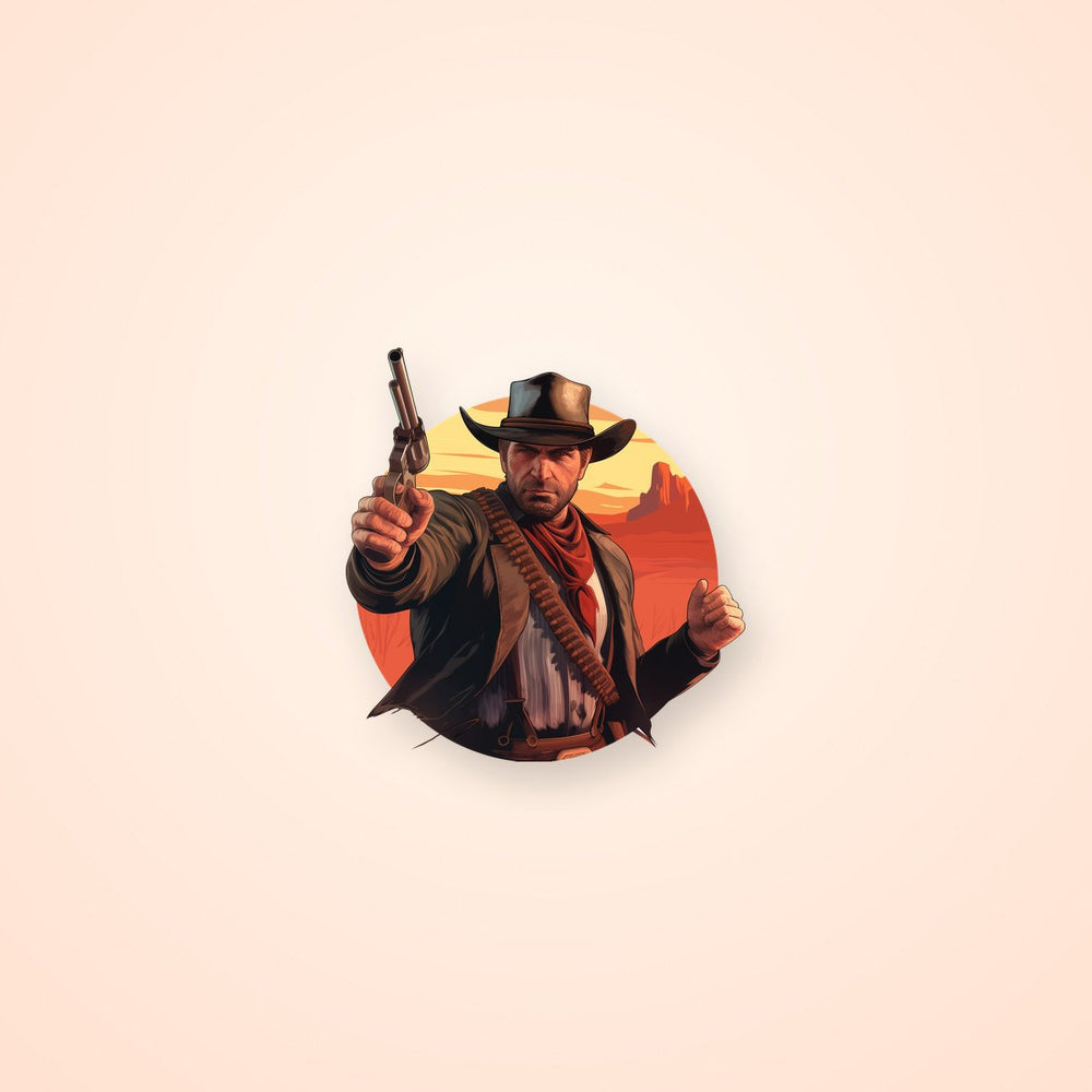 Red Dead Redemption Arthur Morgan Sticker