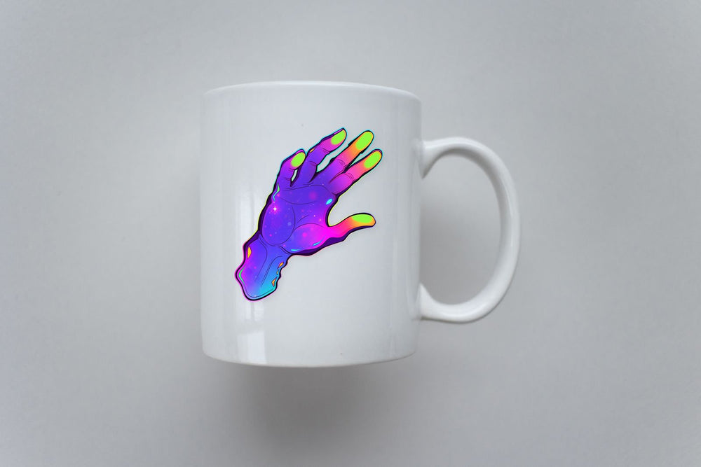 Aesthetic Colorful Hand Sticker