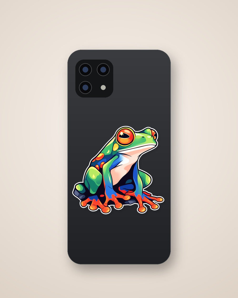 Red-Eyed Tree Frog Aesthetic Sticker
