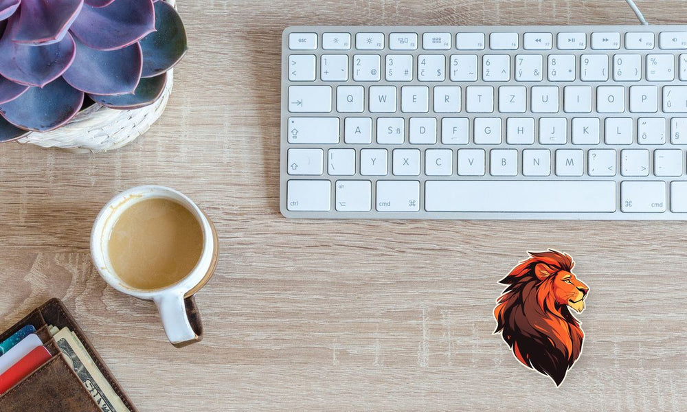 The Lion King Simba Portrait Sticker
