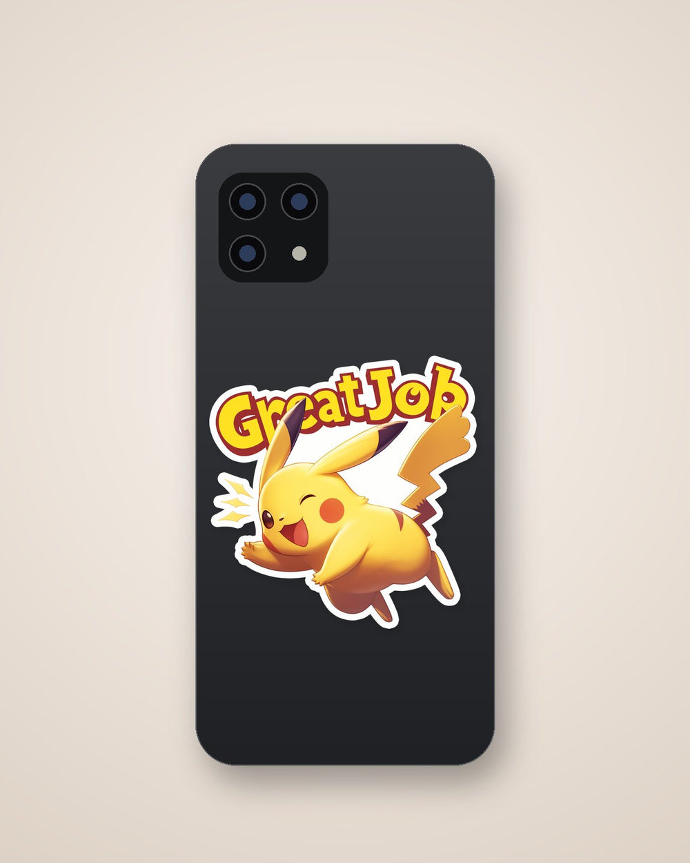 Pokemon Pikachu Great Job Sticker
