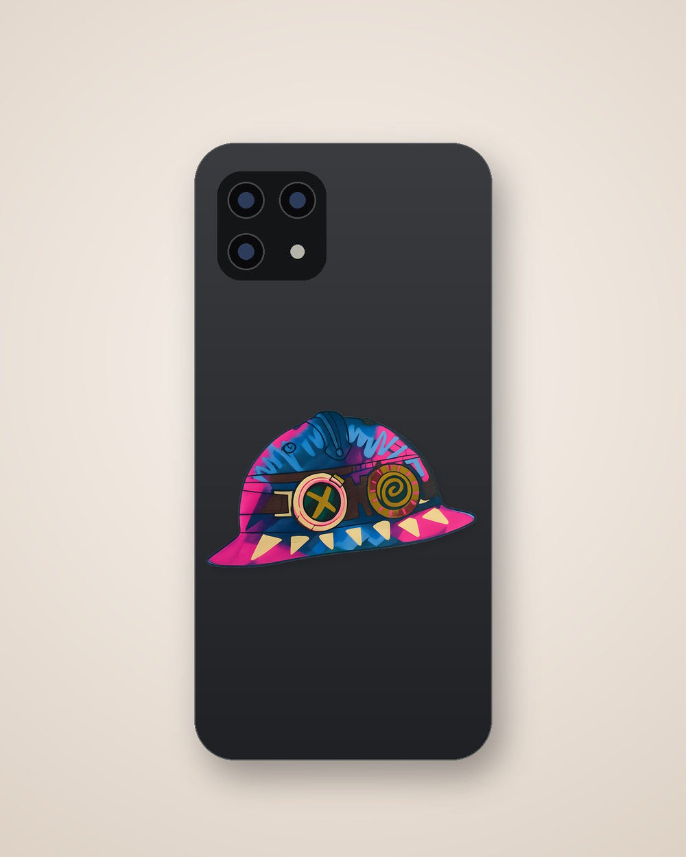 Cool Isha Hat Arcane Sticker
