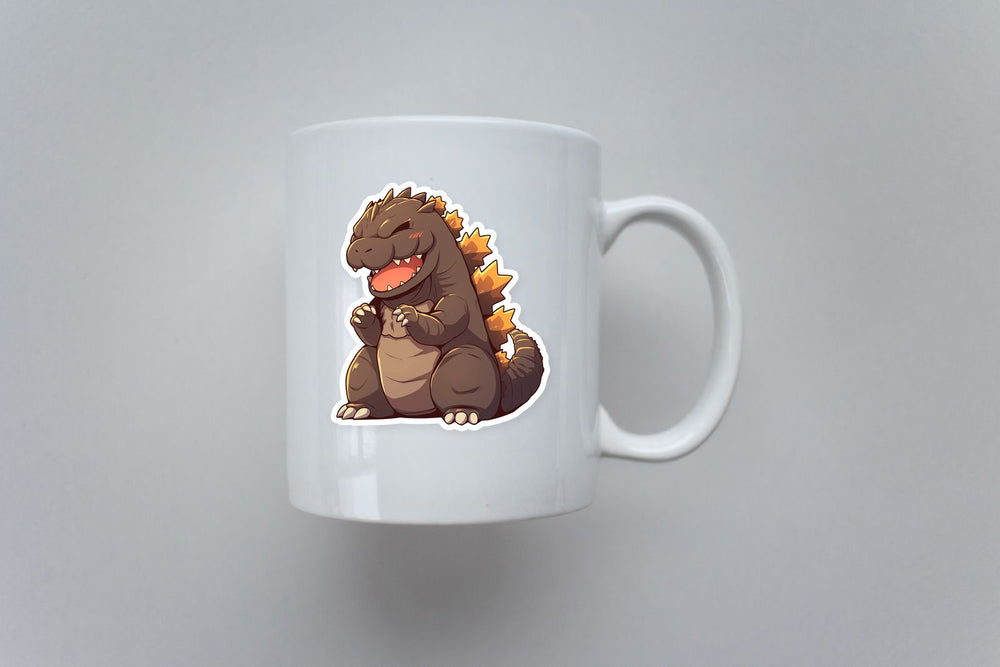 Chibi Godzilla Cute Kaiju Sticker