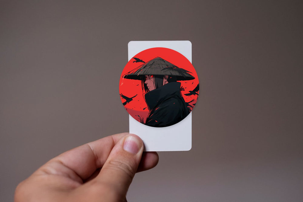 Itachi Uchiha Anime Character Sticker
