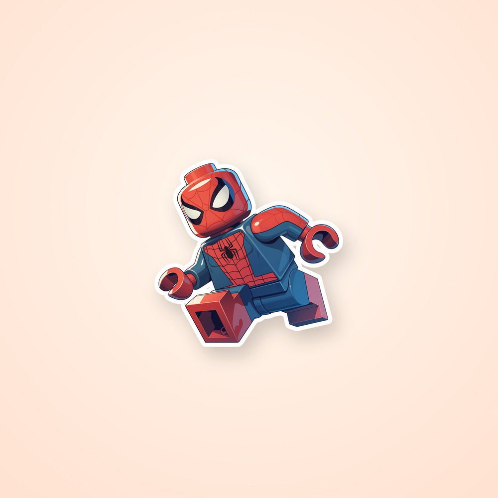 Lego Spider-Man Hero Sticker