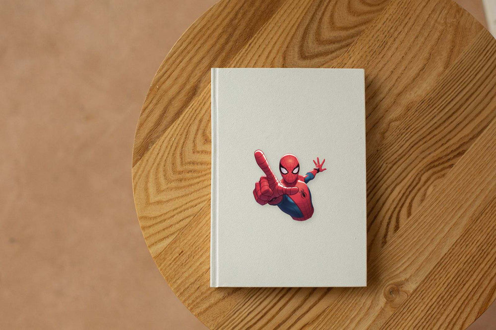 Spider-Man Pointing Pose Sticker