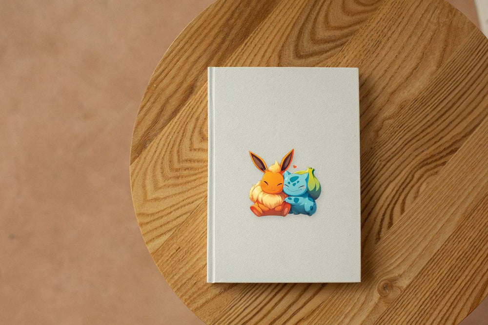 Flareon & Bulbasaur Friendship Sticker