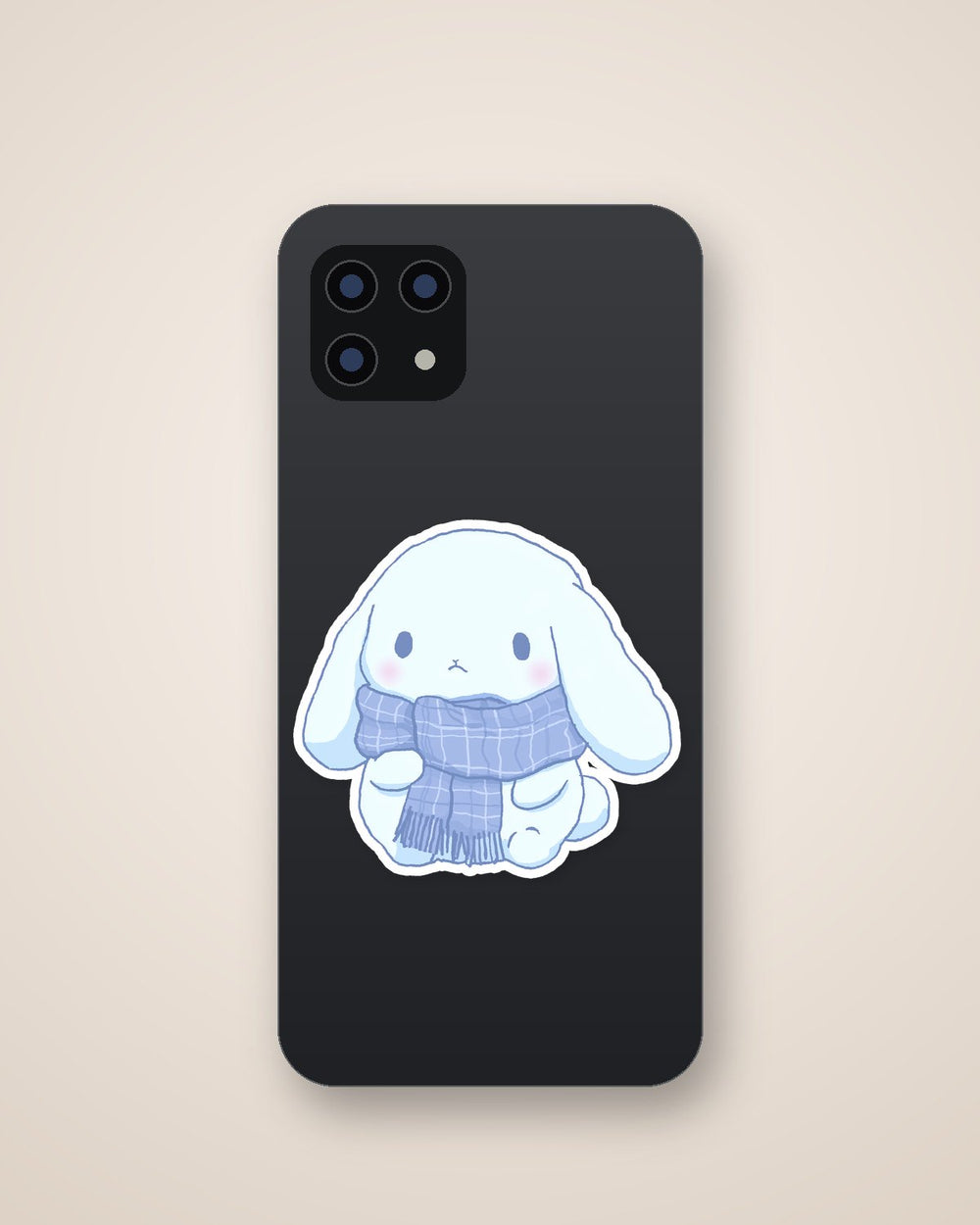 Minimal Cute Cinnamoroll Christmas Sticker