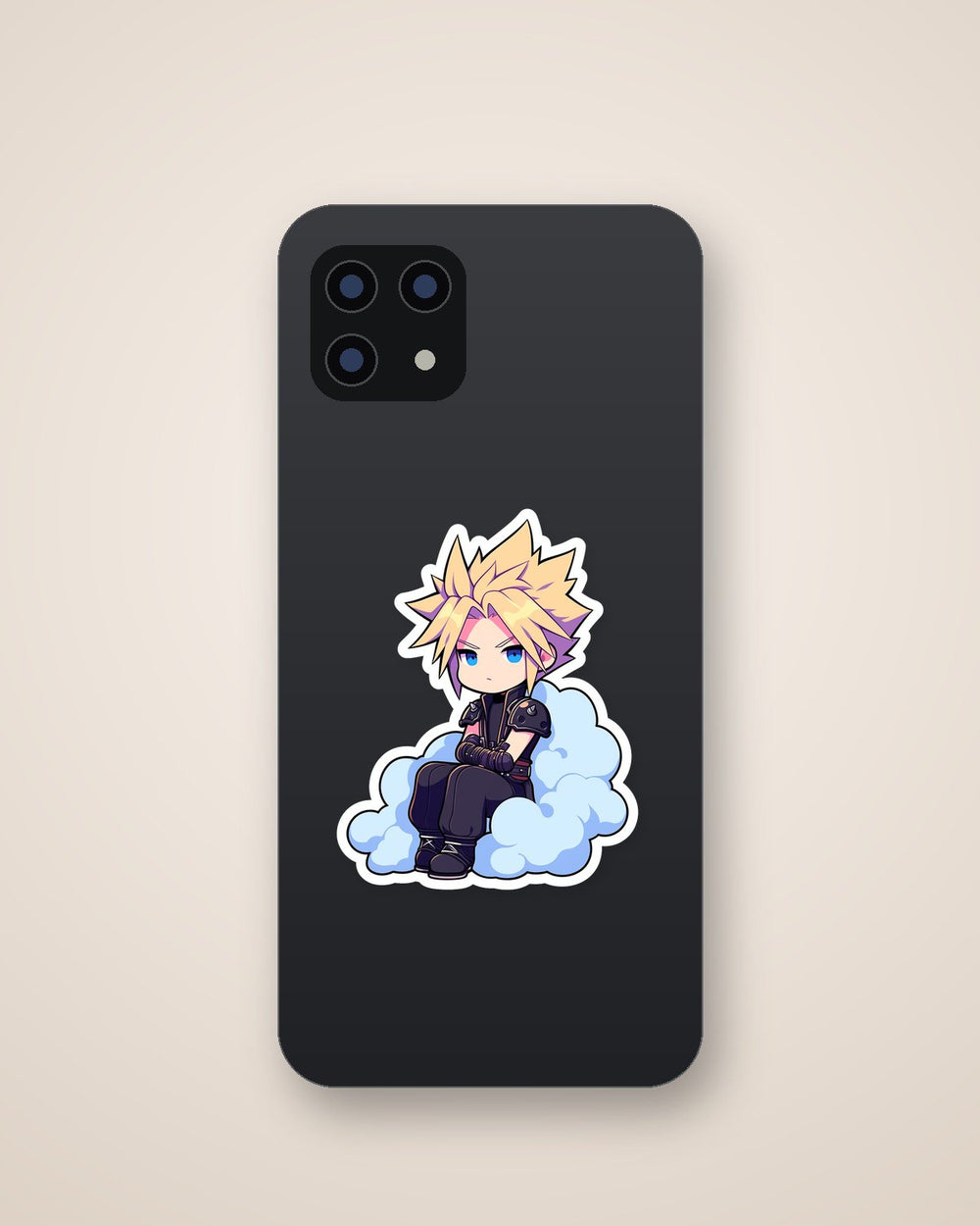 Final Fantasy Chibi Cloud Strife Sticker
