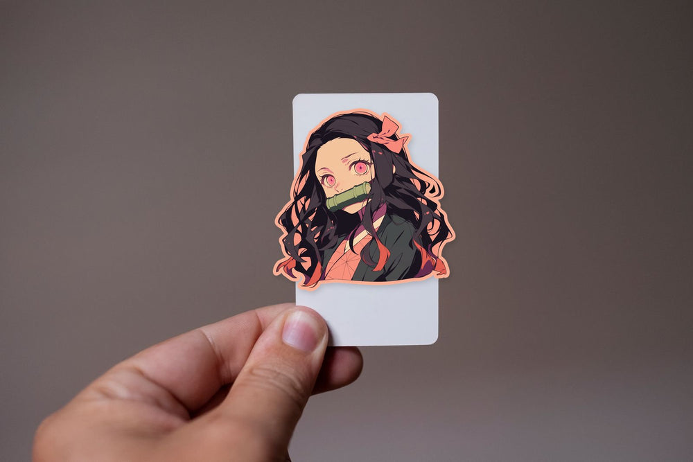 Nezuko Demon Slayer Aesthetic Sticker