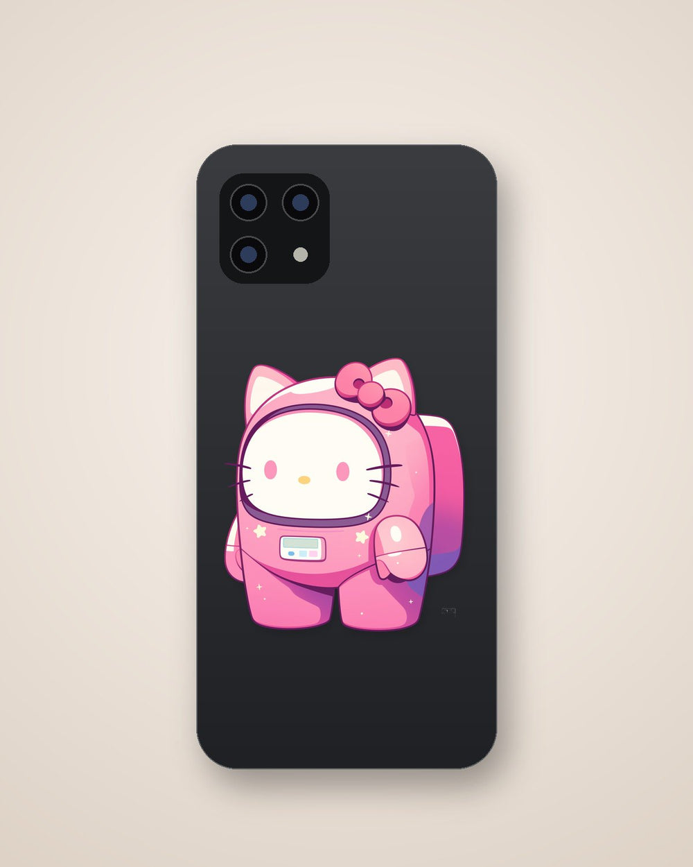 Hello Kitty Among Us Pink Clipart Sticker