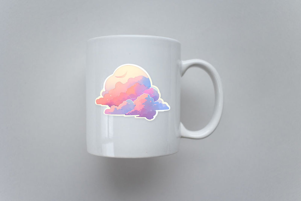 Aesthetic Pastel Clouds Sticker