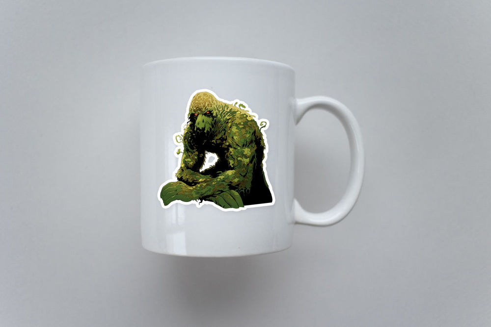 Swamp Thing Horror Comic Monster Sticker