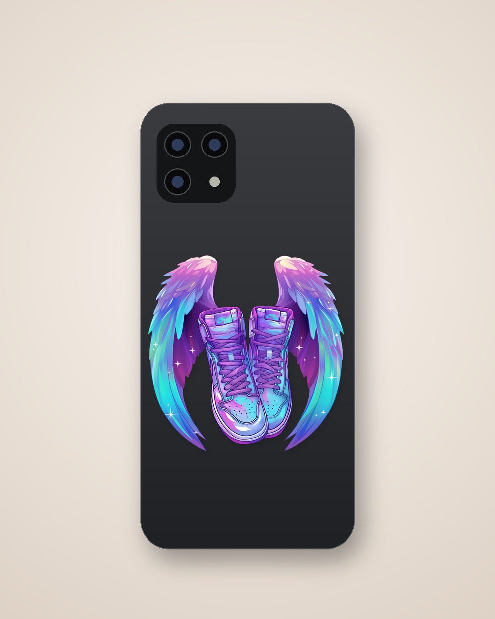 Winged Shoes Dreamy Design Sticker