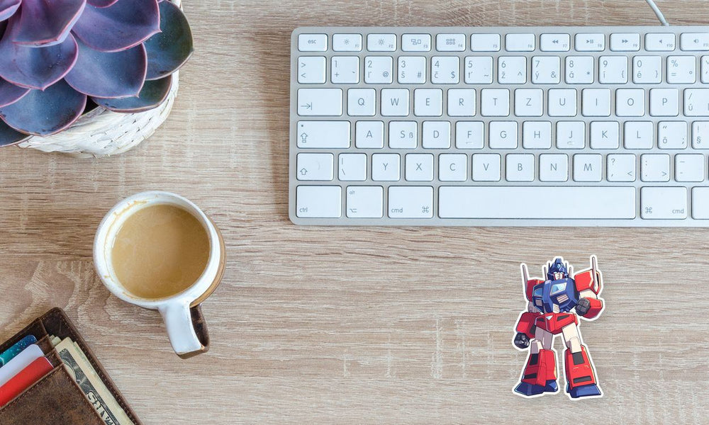 Optimus Prime Full Length Sticker