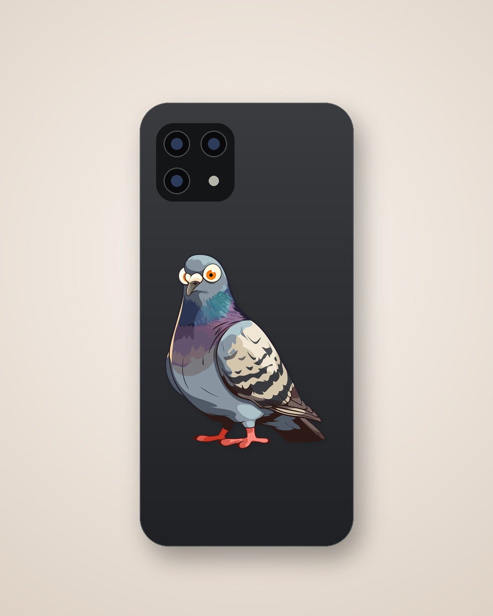 Funny Pigeon Look Sticker