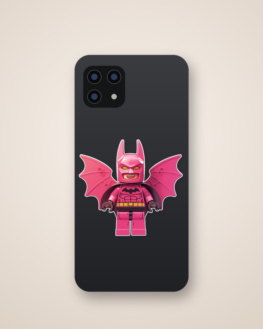 Pink Batman Lego Sticker