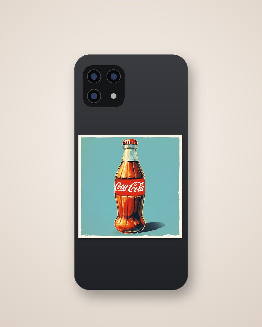 Vintage Coka-Cola Bottle Sticker