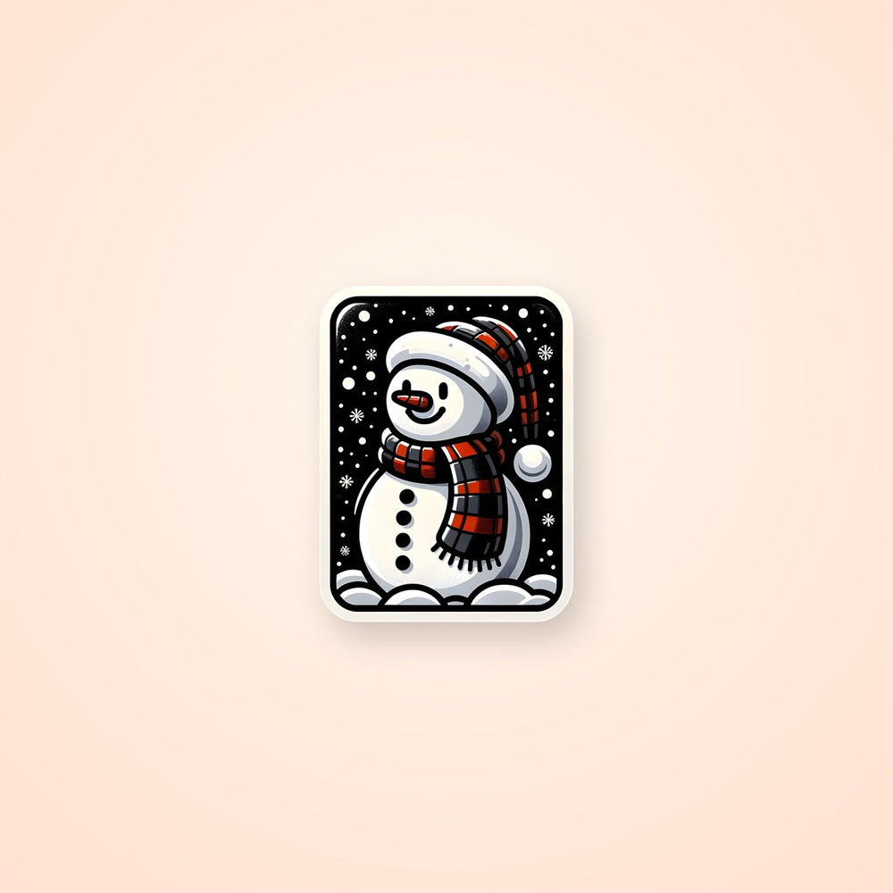 Cute Winter Snowman Sticker