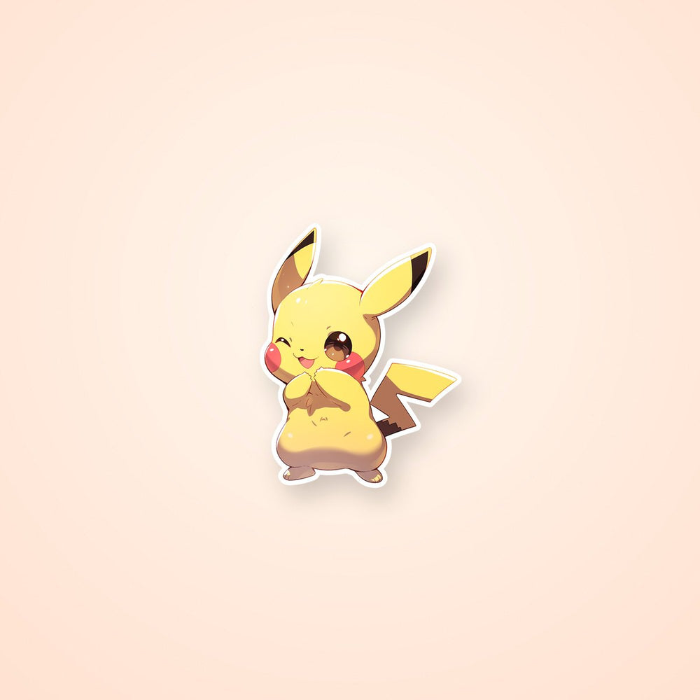 Playful Pikachu Sticker